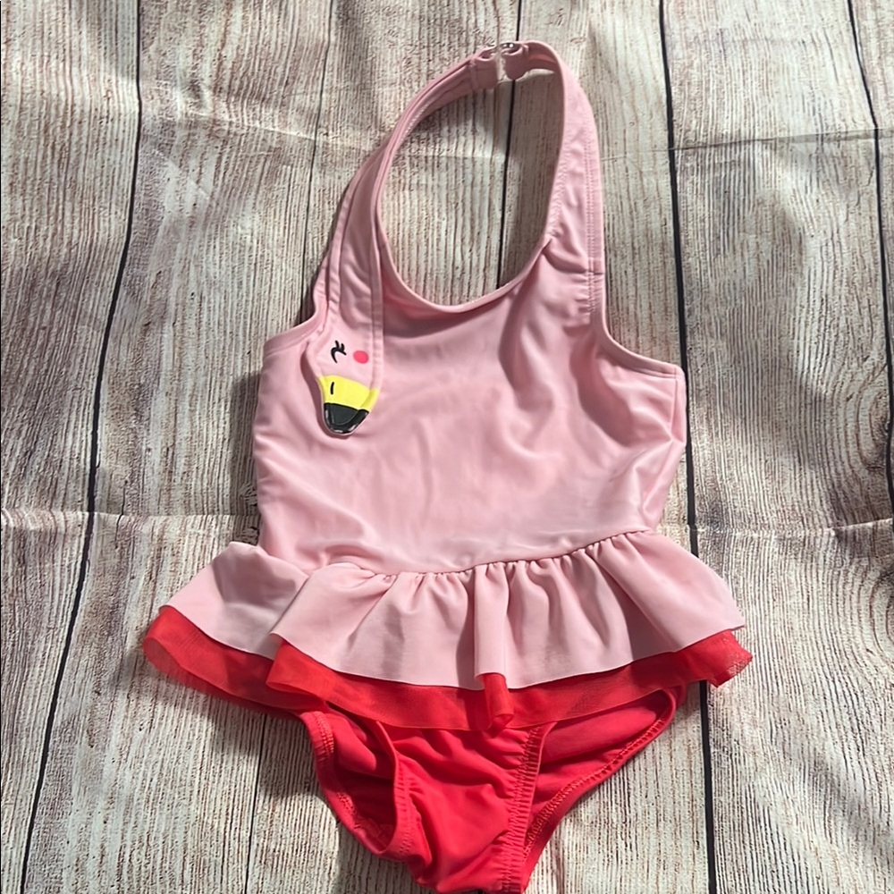 Pink and Red Kids Swimwear